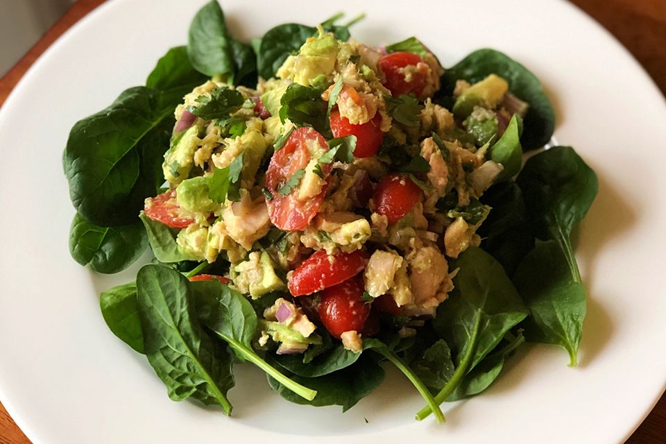 Yummy Tuna Avocado Salad